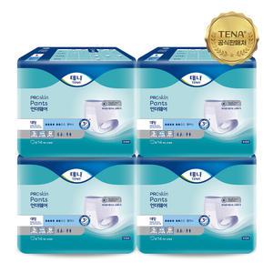 테나 언더웨어 플러스 대형 14매x4팩 요실금팬티 성인용기저귀