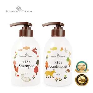 [보타니컬테라피] 키즈 헤어 클렌징 2종(샴푸450ml+컨디셔너450ml)