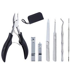 네일케어 손발톱관리 7종세트/페디큐어 큐티클 제거 패디니퍼 발톱깎이 손톱깎이 네일파일