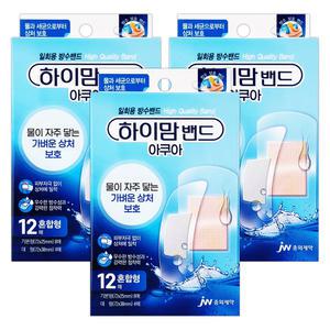 중외제약 하이맘밴드 아쿠아 혼합형 12매 x 3개