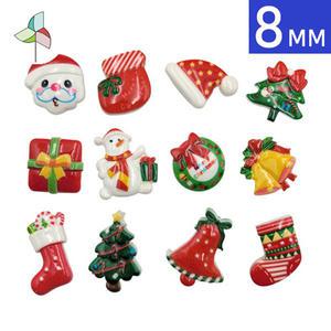 하비마켓 크리스마스 파츠 12종 (8mm 디폼블럭 전용)