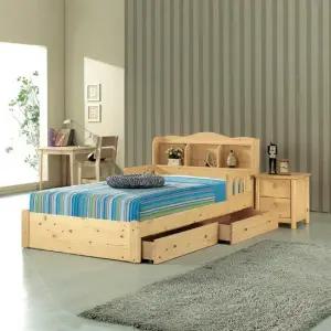 루이스 원목 슈퍼 싱글 수납 초등 학생 공주 어린이 침대