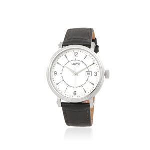 로이드 베이직 남성 네이비 가죽시계 LL1G18391ASL