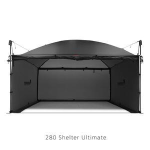 [백컨트리] 280쉘터 얼티메이트 블랙 6인용 텐트 리빙쉘 백패킹 쉘터