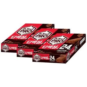 오리온 닥터유프로 단백질바 70g, 8입, 3개 (총 24개)