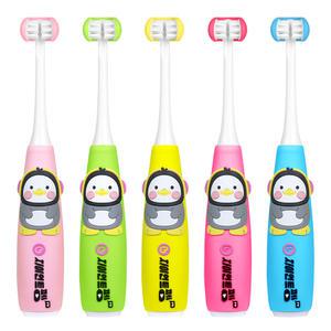 클롬 베이비펭수 유아 어린이 아동 3D 서라운드 음파 전동칫솔