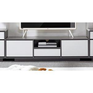 [자르파라]모서리 라운드스틸 1500 낮은 TV 거실장 / 앤틱 티비장 AV장 목재 원룸 자취방 장식장