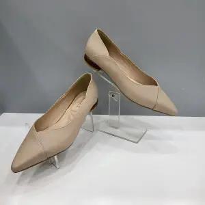 [탠디]122009 여자 정장 구두 여성 소가죽 세미 플랫 2CM 슈즈_SC