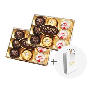 페레로로쉐 초콜렛 T9 콜렉션, 2개 + 증정(쇼핑백, 1개)