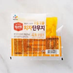 CJ 하선정 치자 꼬들꼬들단무지 200g