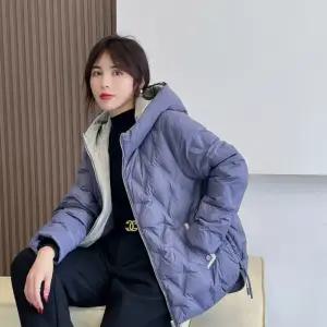 후드 오리털 점퍼 겨울 여성 패딩점퍼 빅사이즈 경량패딩 자켓