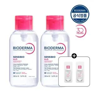 [바이오더마] 센시비오 H2O 500ml x2 (펌프형)