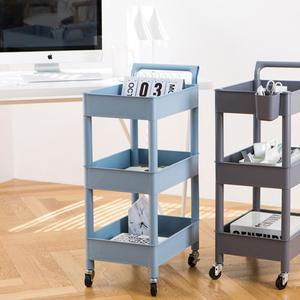 신상 시스맥스 리템 트롤리 3단 이동형 진열대 다용도 선반 바퀴 이동식 트레이 카트 수납 정리함