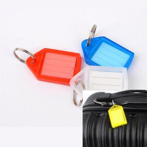 플라스틱택 플라스틱키링 번호표 열쇠고리 가방이름택