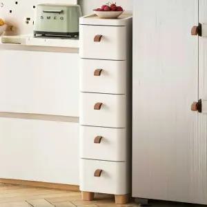 좁은 틈새 5단 속옷 7단 수납장 슬림 철제 선반 코너