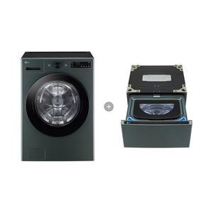 [LG] 트롬 오브제 트윈워시 드럼세탁기 + 미니세탁기 FG24GNX 배송무료