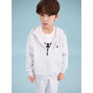 [BEANPOLE KIDS] 후드 집업 3PCS 세트  라이트 그레이 (BI5141U062)