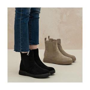 스웨이드 포근 기모안감 퀄리티 첼시 여성 앵클부츠 3cm