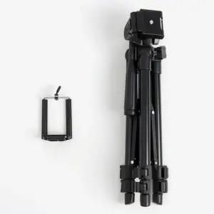 살림덕후 사진촬영 높이조절 영상삼각대 3단삼각대 핸드폰촬영 튼튼한거치대 휴대용삼각대