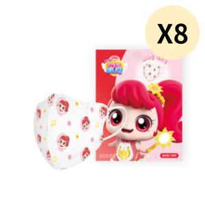 캐치티니핑 KF-AD 유아 마스크 나나핑 초소형 40매 X8