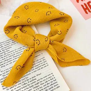 8컬러 KC 아동 쁘띠스카프 여아 남아 어린이목수건 키즈 초등 아기목스카프