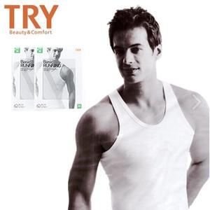 TRY남런닝 5매입(백색)