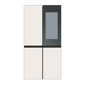 LG전자 T875MEE312 오브제컬렉션 노트온 4도어냉장고 운송료별도 (C)