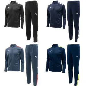 푸마 팀리가 남성 남자 러닝복 추리닝 트레이닝 셋업 세트