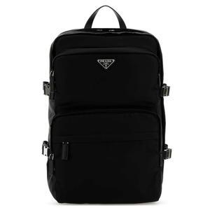[프라다] 프라다 25SS 리나일론 백팩 블랙 2VZ101 2DMG F0002