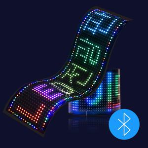 엘스토리몰 LED 플렉시블 전광판 옥외 방수 간판 블루투스 무선 광고판