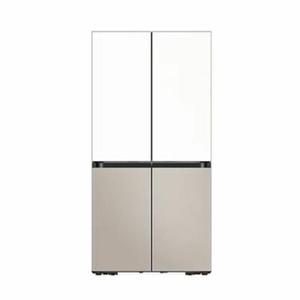 삼성 비스포크 AI 4도어 냉장고 Max 640L 에센셜화이트+에센셜베이지 RM70F63R2ZG