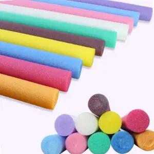 국산 EVA 수수깡 원형백업 지름5cm 1m 5개 막대스티로폼