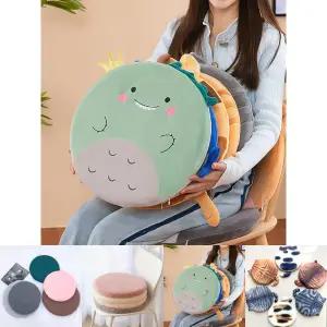 캐릭 메모리폼 원형방석 사무실 카페 두꺼운방석/원형/의자/쿠션/고양이/식탁/엉덩이/두꺼운/학생/동물
