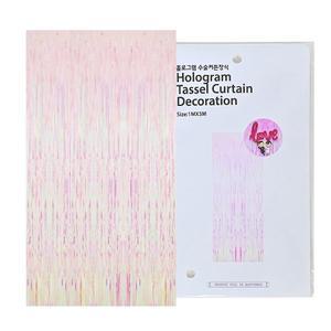 파티클럽 홀로그램 수술커튼장식 BB05 1개