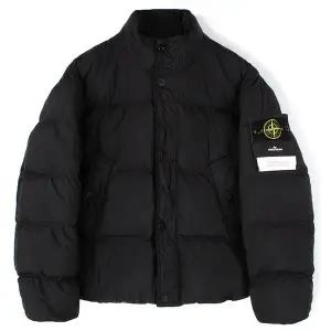 [스톤아일랜드]25FW 스톤 크링클랩스 패딩 블랙 K2S154100010 S0A23 V0029