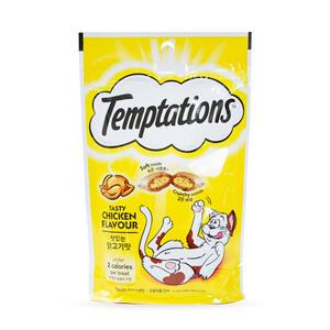 템테이션 맛있는 닭고기맛 75g /고양이 스낵 간식