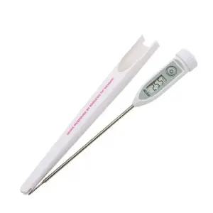 디지털 방수 중심 온도계 CS-101W 화이트 탐침온도계 휴대용온도계 조리용온도계 요리용온도계