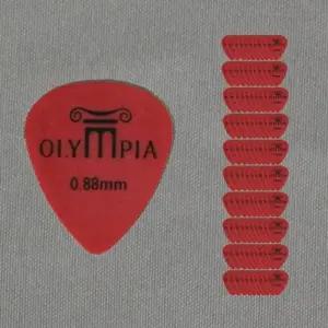 (100개 0.88mm) 봉지 Cjf61 피크 STANDARD/클래식/일렉/일렉트로닉/베이스/우쿠렐레/우쿨렐레/전자/기타용