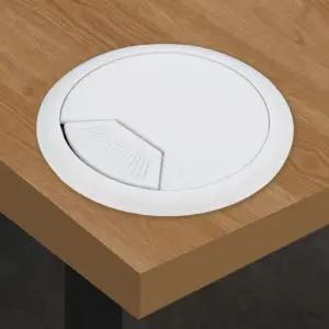 테이블 캡 전선마개 10pcs 책상 전선캡 구멍커버 원형