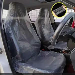 자동차 시트커버 1회용 비닐커버 방수 위생 세차 정비 카센터 보호용 덮개