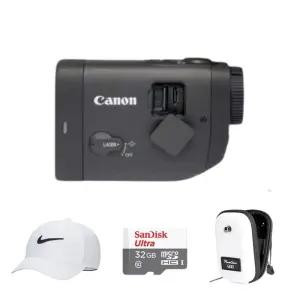 캐논 파워샷 PowerShot 골프 거리측정기 +32GB 메모리카드+하드쉘 케이스+나이키 드라이핏 스우시 캡 모자 BEST