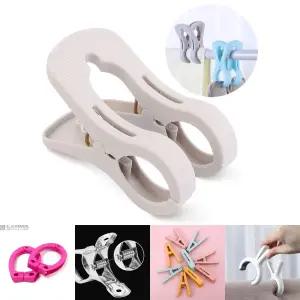 대형 이불집게 6P 논슬립 빨래집게 건조집게/의류/튼튼한/양말/만능/다용도/세탁/걸이/빨래/베란다/옷집게