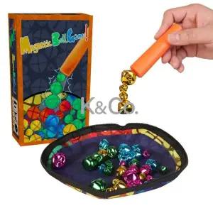 마그네틱 흡입 작은 벨 손 눈 조정 즐거운 수집 휴대용 장난감 부모 자녀 상호 퍼즐 보드 게임