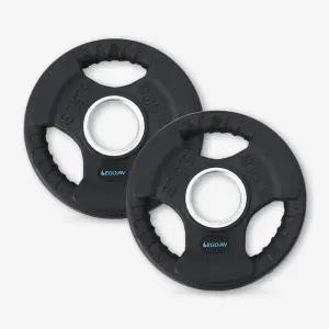 클럽용 고무 바벨 원판 2.5kg 2개 51D 역기운동 웨이트