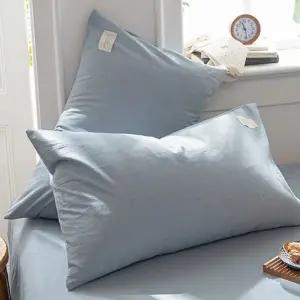 순면 자루형 베개 커버 베갯잇 2P 스카이 60x40 베개커버 베갯잇 베겟잎