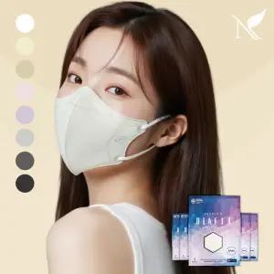 [국산/최신제조] 다이아핏 KF94 새부리형 마스크 200입 (개별포장)