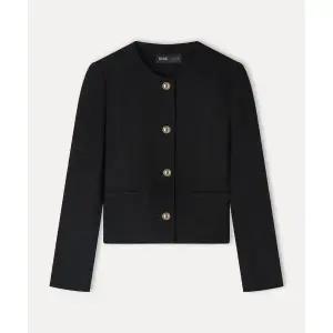 미쏘 [패션애완쏭PICK]라운드넥 트위드 자켓_MIWJKFT1PG 584175