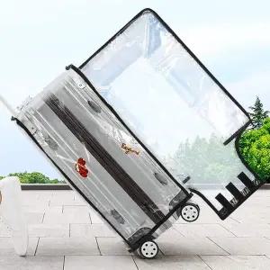 [콩심팥심]투명캐리어커버 28 비닐케이스 방수보호 보관덮개제작