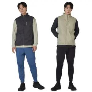 [미즈노](하남점) 24AW 남여공용 하이브리드 패딩 베스트 기모소재 안감 겨울철 런닝 베스트 32YE4600 2C