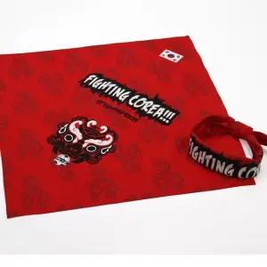 응원용 스카프 응원도구 월드컵 손수건 붉은악마 월드컵 손수건 스카프 두건 응원